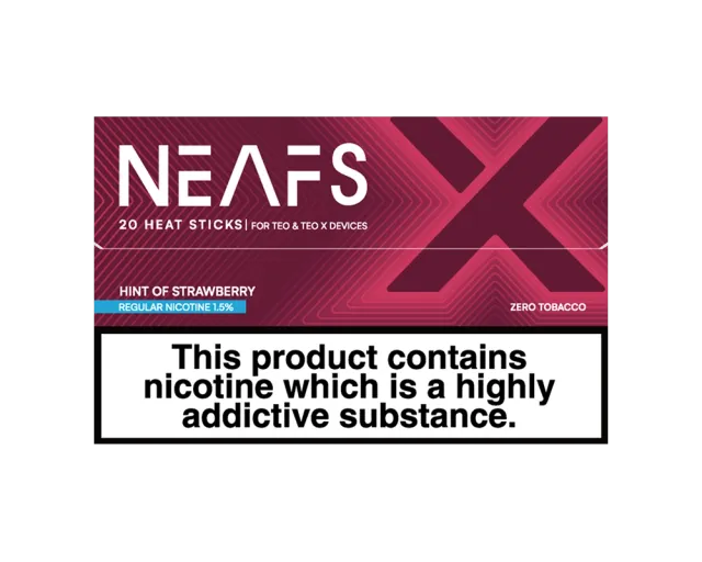 neafs-teo-x-hint-of-strawberry-tabaksticks-20er-pack image 1