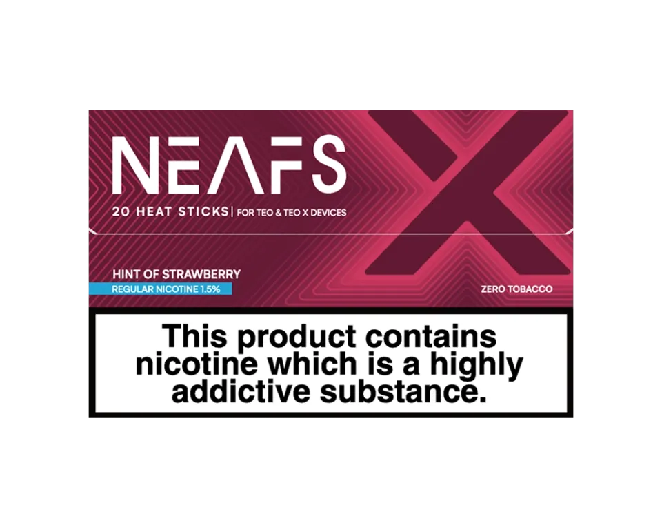 neafs-teo-x-hint-of-strawberry-tabaksticks-20er-pack image 1