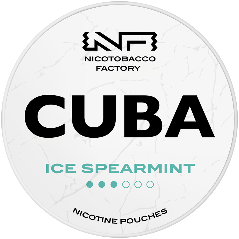 cuba-white-ice-spearmint-nikotinbeutel-20-pouches-mild image 1