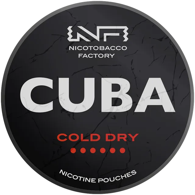 cuba-black-cold-dry-nikotinbeutel-minze-extra-stark image 1