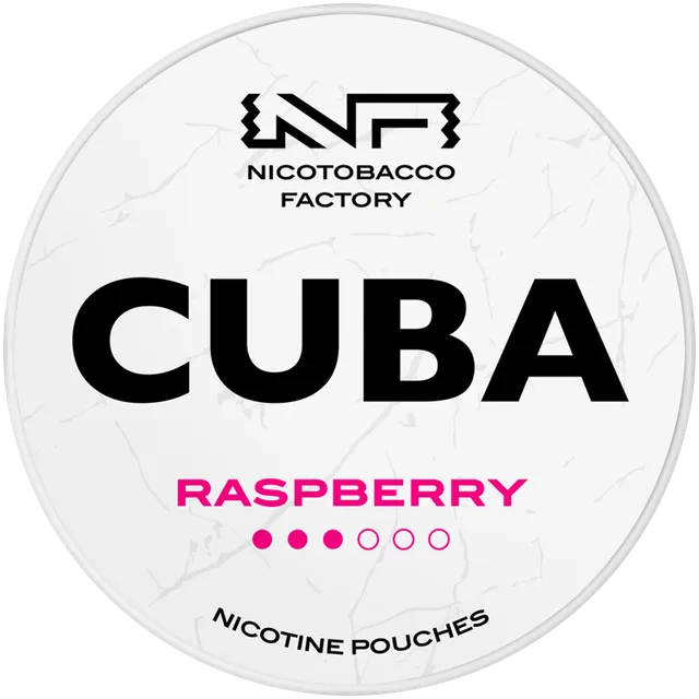 cuba-white-raspberry-nikotinbeutel-20er-himbeere-mild image 1