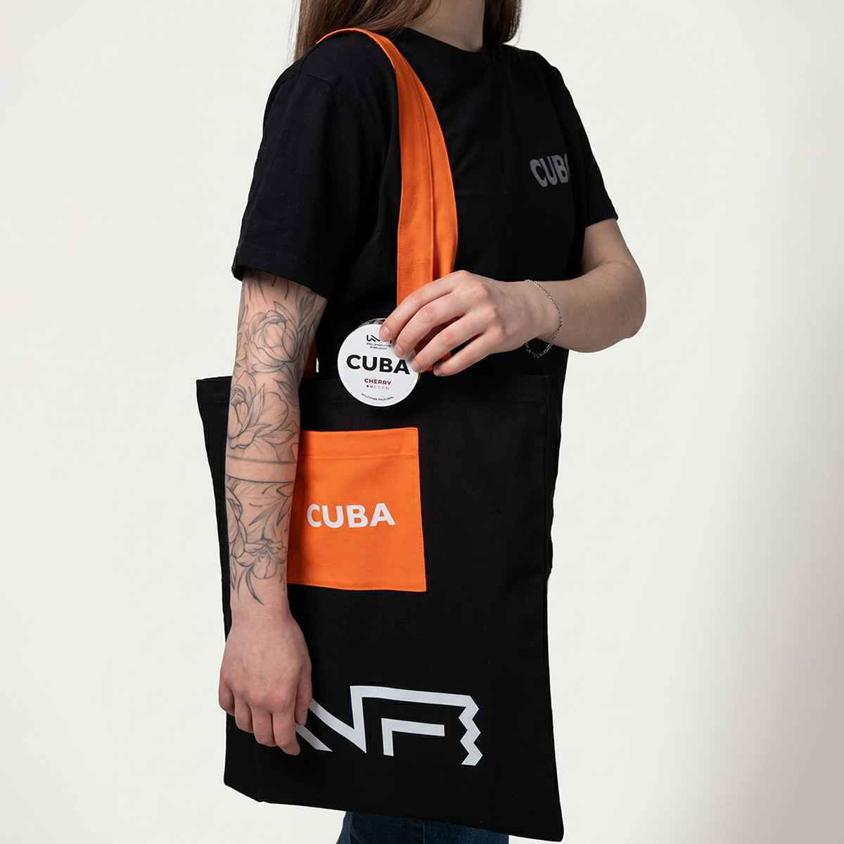 cuba-merch-shopper-tote-bag-schwarz-baumwolle-38x41cm image 2
