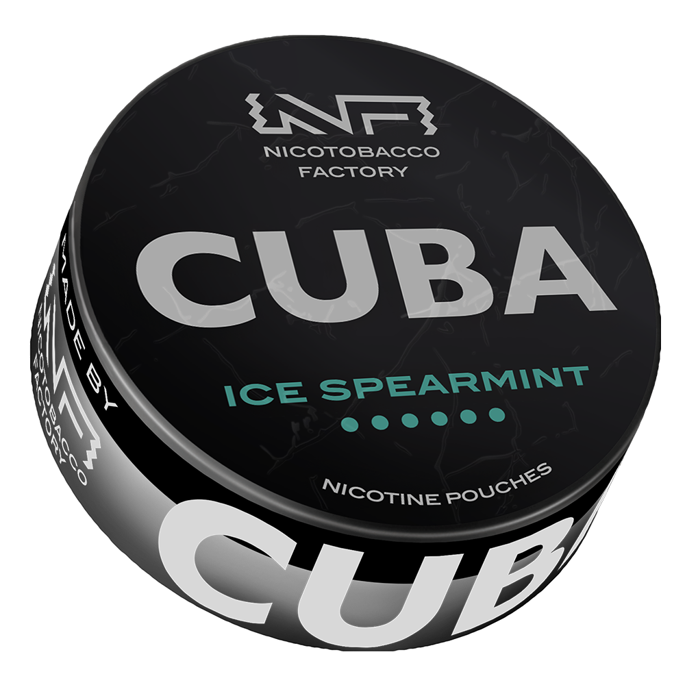 cuba-black-ice-spearmint-nikotinbeutel-minze-43-mg-20-st-ck image 2