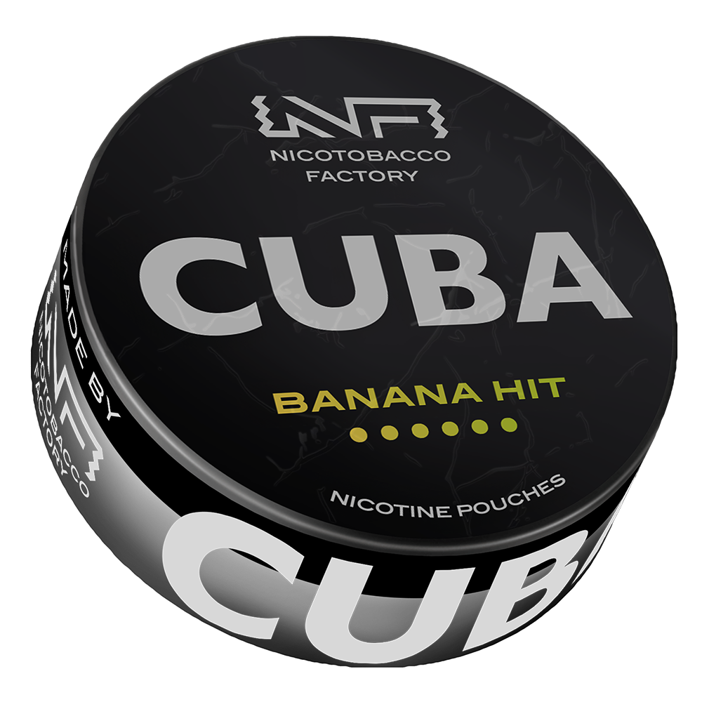 cuba-black-banana-hit-nikotinbeutel-20-pouches-extra-stark image 2