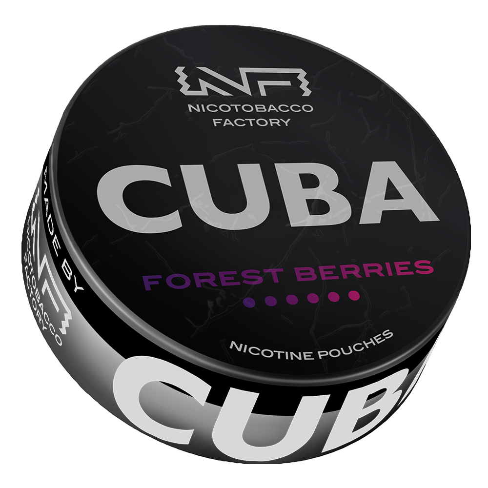 cuba-black-forest-berries-nikotinbeutel-43mg-20-beutel-stark image 2