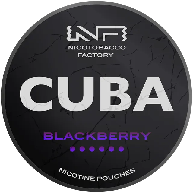 cuba-black-blackberry-nikotinbeutel-43-mg-extra-stark-brombeere image 1