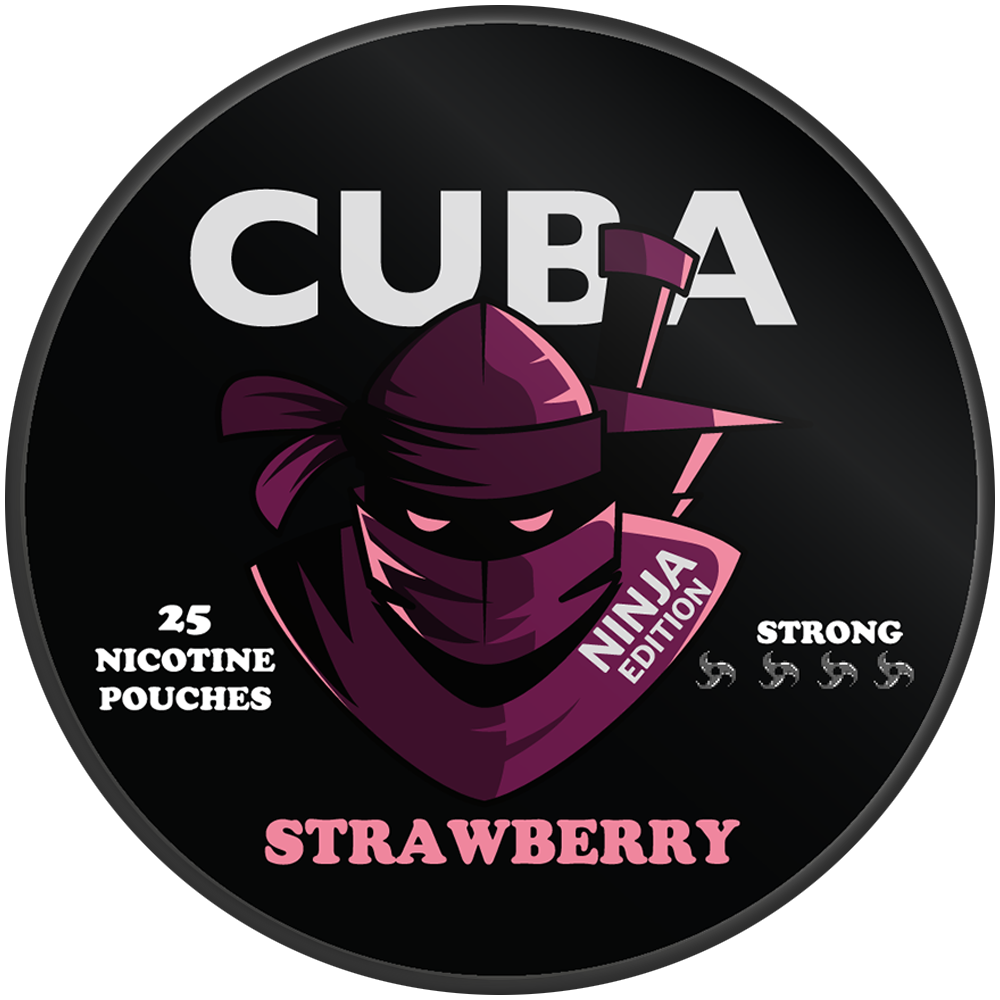 cuba-ninja-strawberry-nikotinbeutel-15-6mg-erdbeere-25er image 1