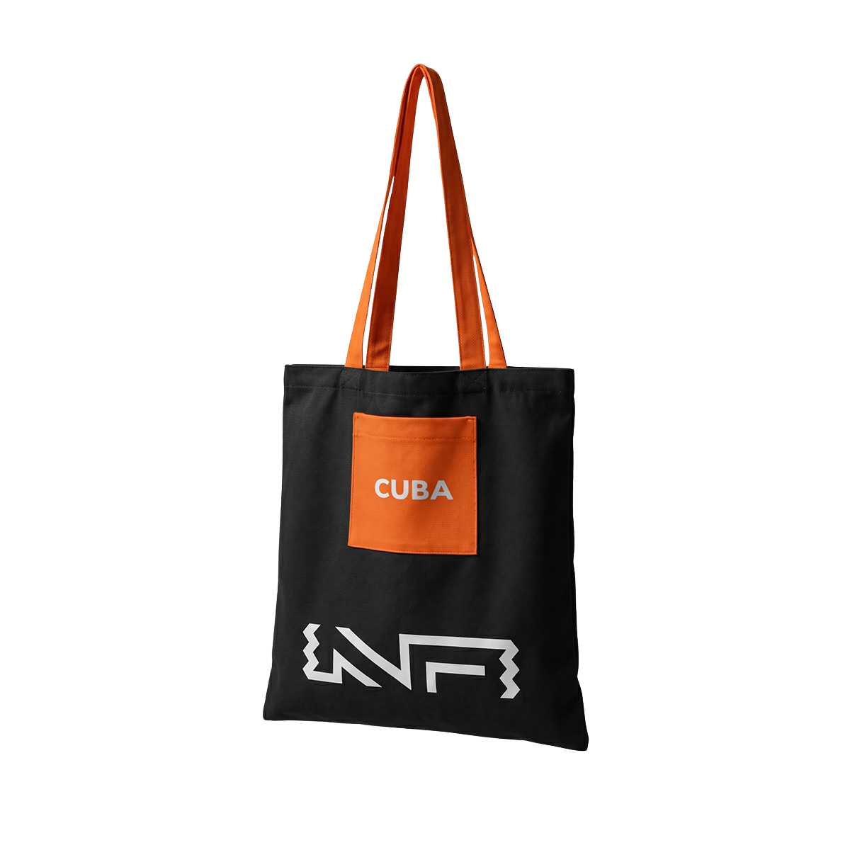 cuba-merch-shopper-tote-bag-schwarz-baumwolle-38x41cm image 1