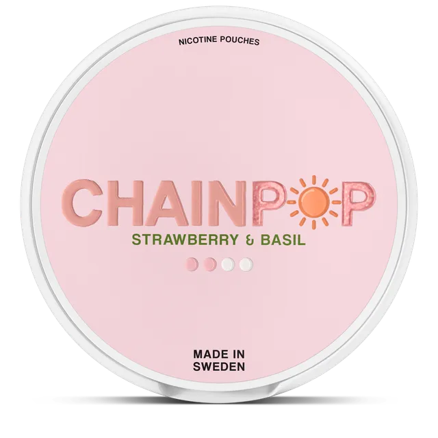 chainpop-pop-strawberry-basil-nikotinbeutel-erdbeere image 1
