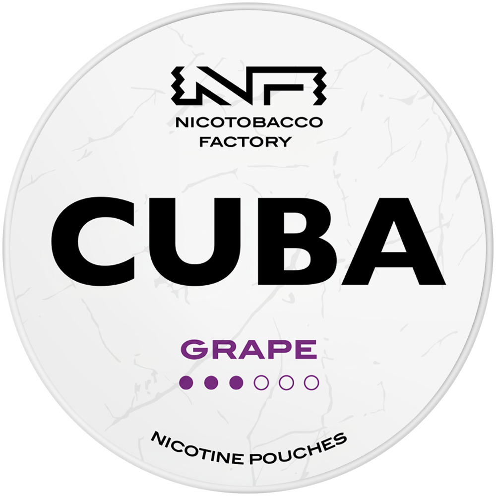 cuba-white-grape-nikotinbeutel-20er-white-grape-mild image 1