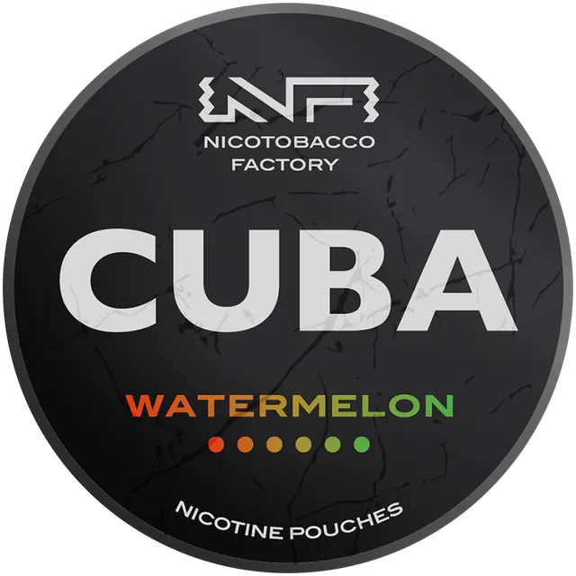 cuba-black-watermelon-nikotinbeutel-43mg-20-beutel-extra-stark image 1