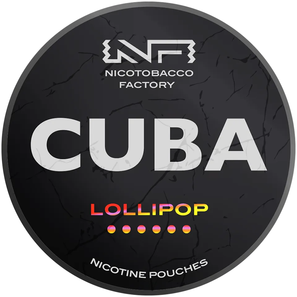 cuba-black-lollipop-nikotinbeutel-43mg-20-beutel-extra-stark image 1