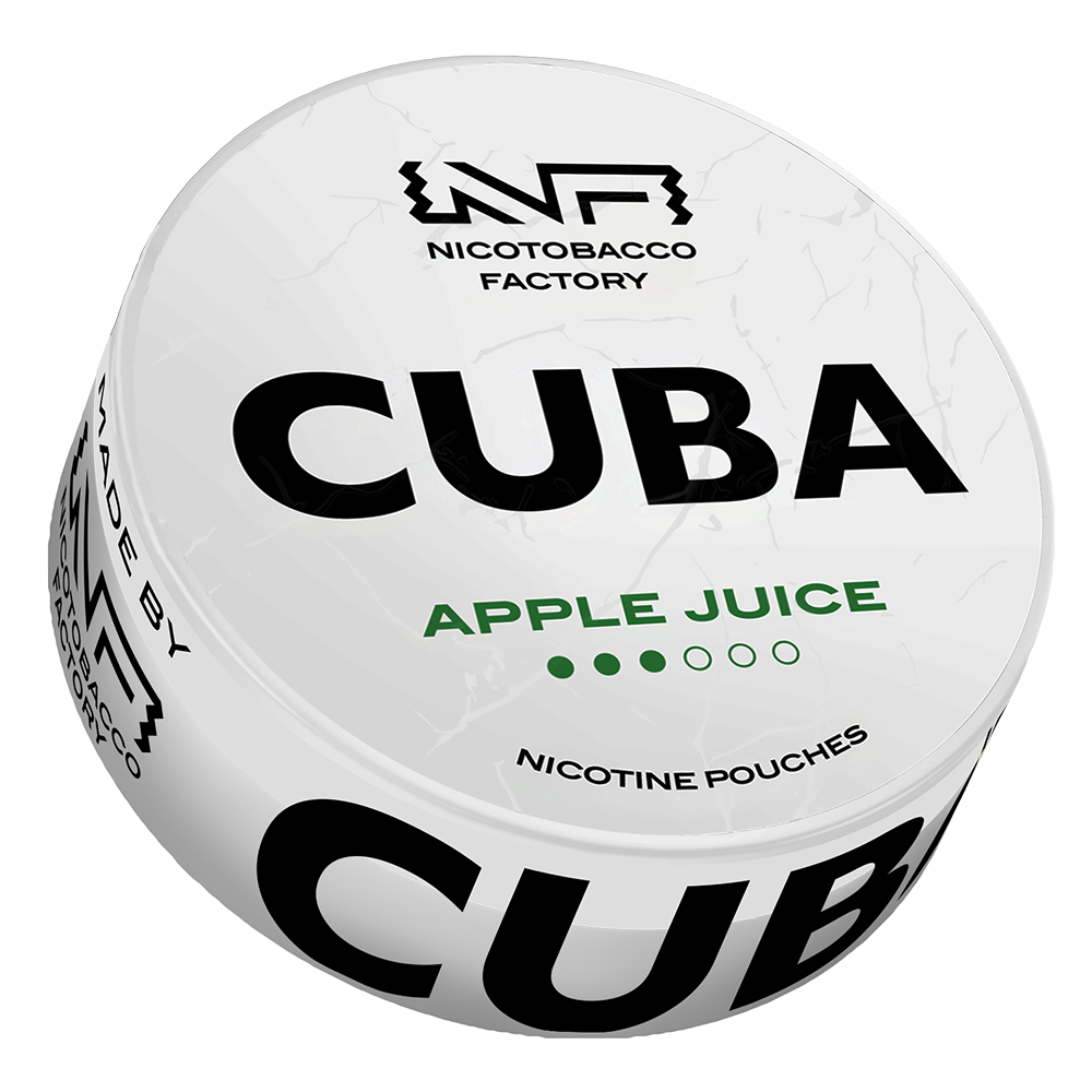 cuba-white-apple-juice-nikotinbeutel-20er-apfel-mild image 2