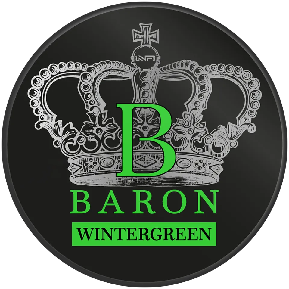 baron-wintergreen-nikotinbeutel-50mg-dose-wintergreen-stark image 1