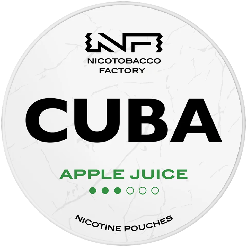 cuba-white-apple-juice-nikotinbeutel-20er-apfel-mild image 1