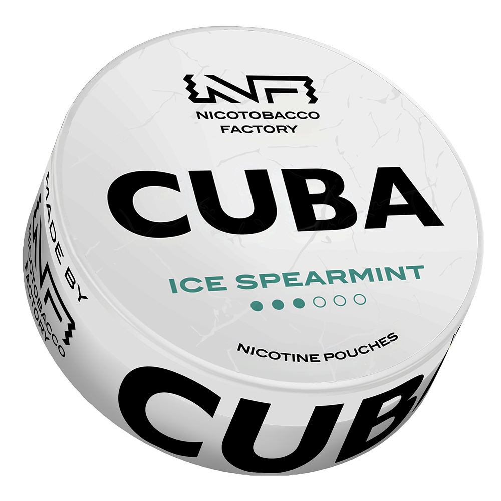 cuba-white-ice-spearmint-nikotinbeutel-20-pouches-mild image 2