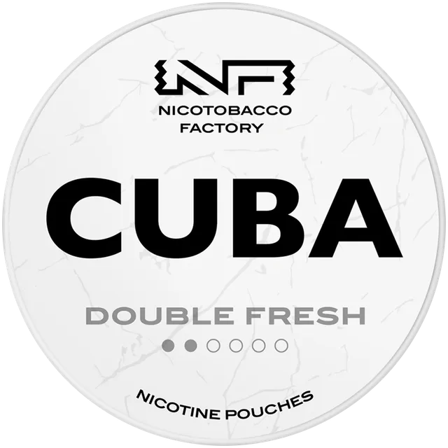cuba-white-low-double-fresh-nikotinbeutel-4mg-milde-minze image 1