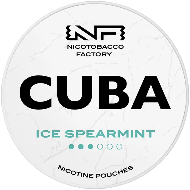 cuba-white-ice-spearmint-nikotinbeutel-20-pouches-mild image 1