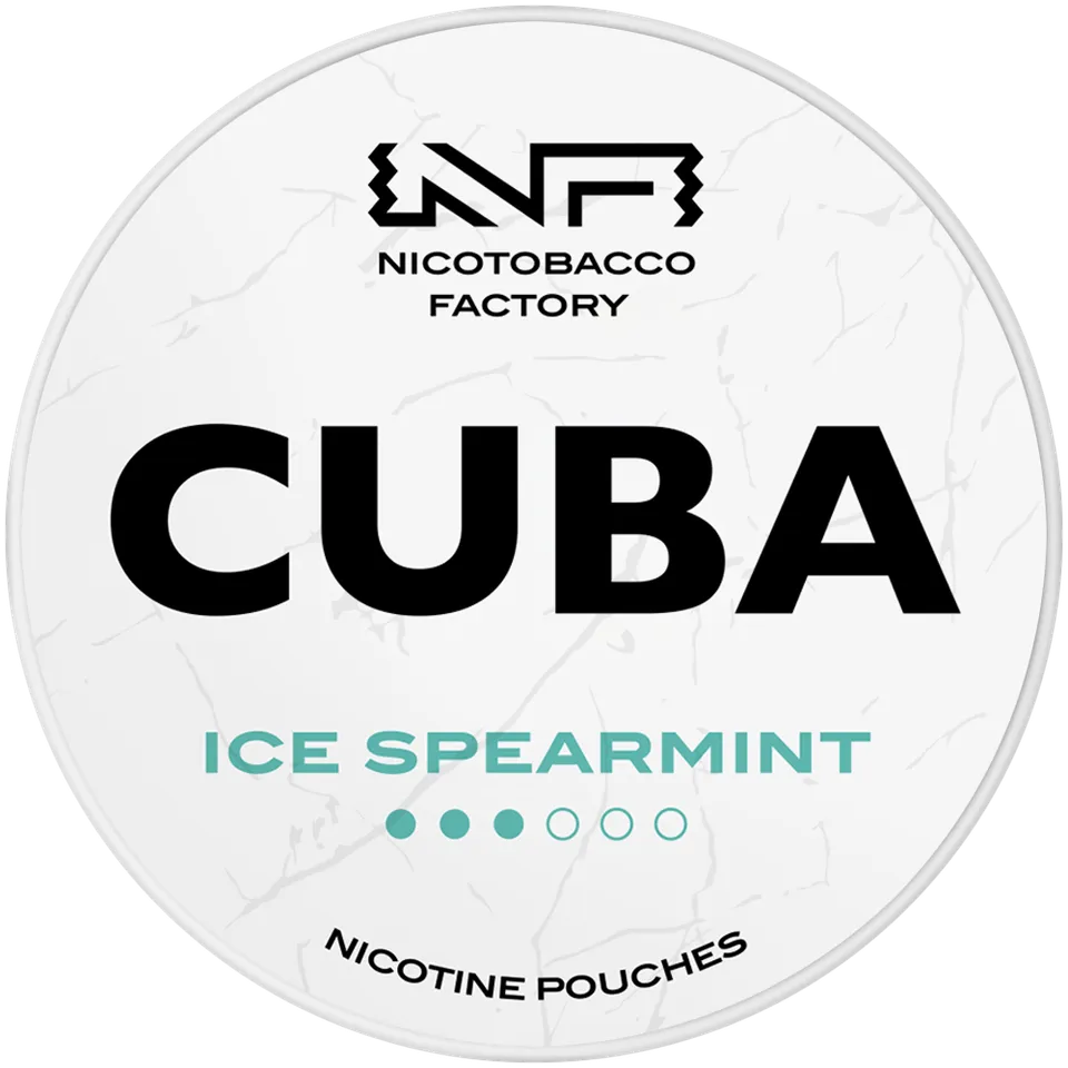 cuba-white-ice-spearmint-nikotinbeutel-20-pouches-mild image 1