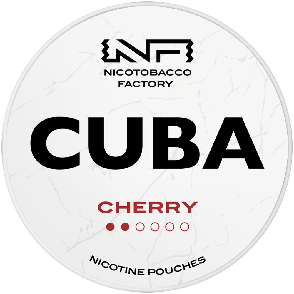 cuba-white-low-cherry-nikotinbeutel-kirsche-4mg-mild-20er image 1