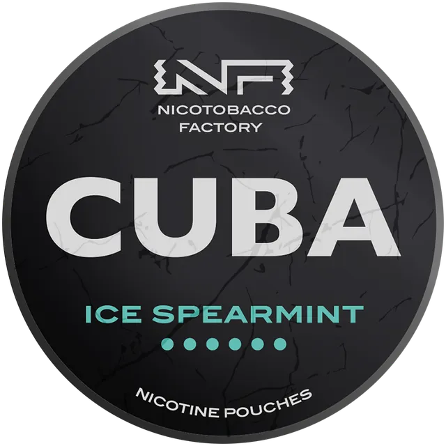 cuba-black-ice-spearmint-nikotinbeutel-minze-43-mg-20-st-ck image 1