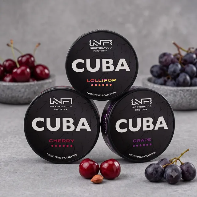 cuba-black-bestsellers-nikotinbeutel-12-dosen-kirsche-bundle image 1