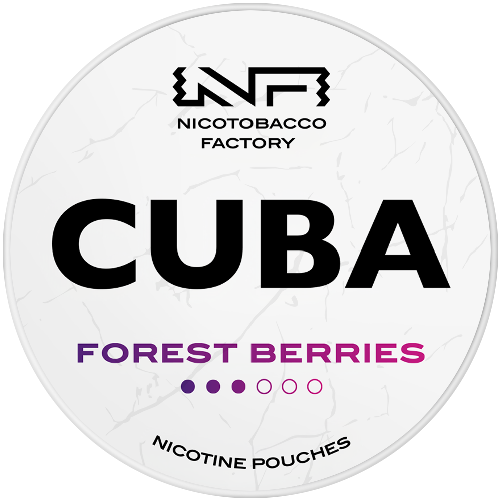 cuba-white-forest-berries-nikotinbeutel-10-4mg-waldbeere image 1