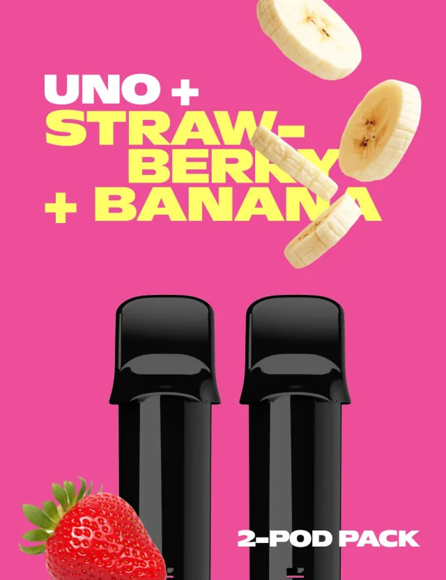 neafs-uno-strawberry-banana-pod-2er-2-cremig image 1