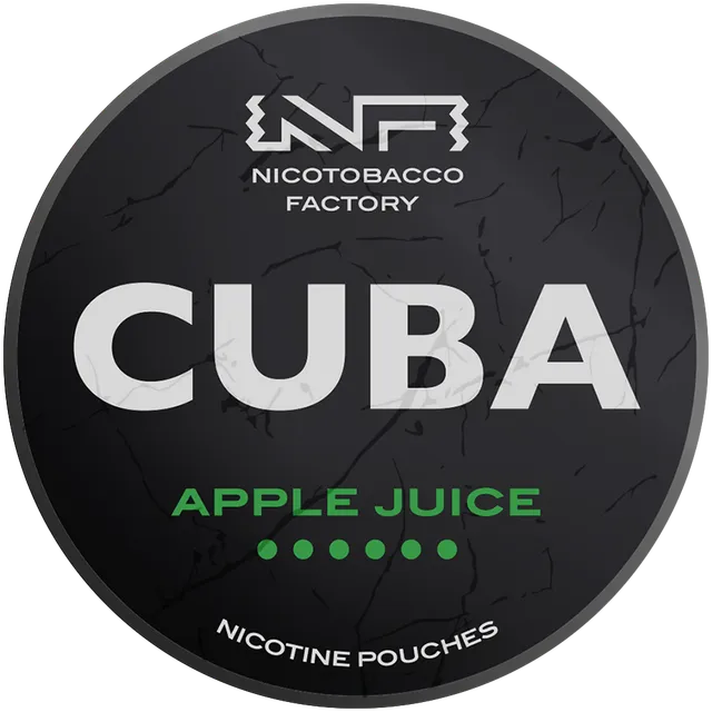 cuba-black-apple-juice-nikotinbeutel-apfel-43-mg-20-st-ck image 1