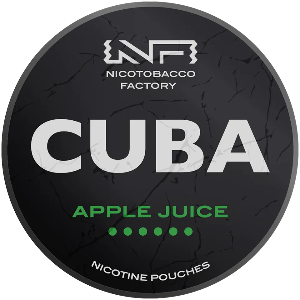 cuba-black-apple-juice-nikotinbeutel-apfel-43-mg-20-st-ck image 1