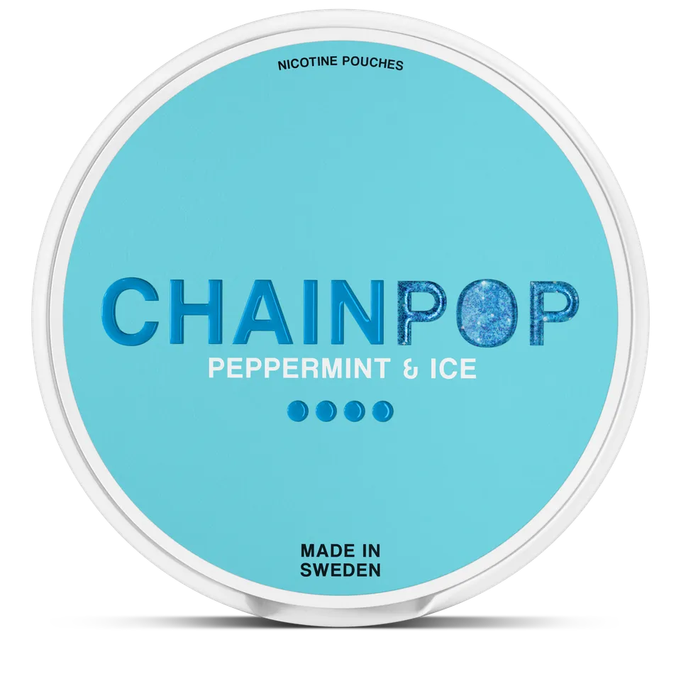 chainpop-pop-peppermint-ice-nikotinbeutel-minze-extra-stark image 1